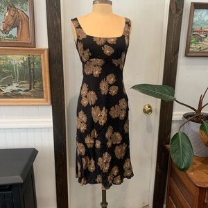 Floral Silk J Crew midi